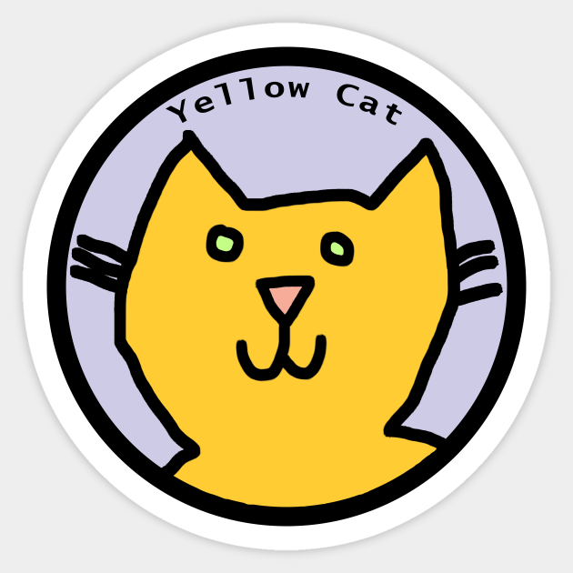 Portrait of Yellow Cat